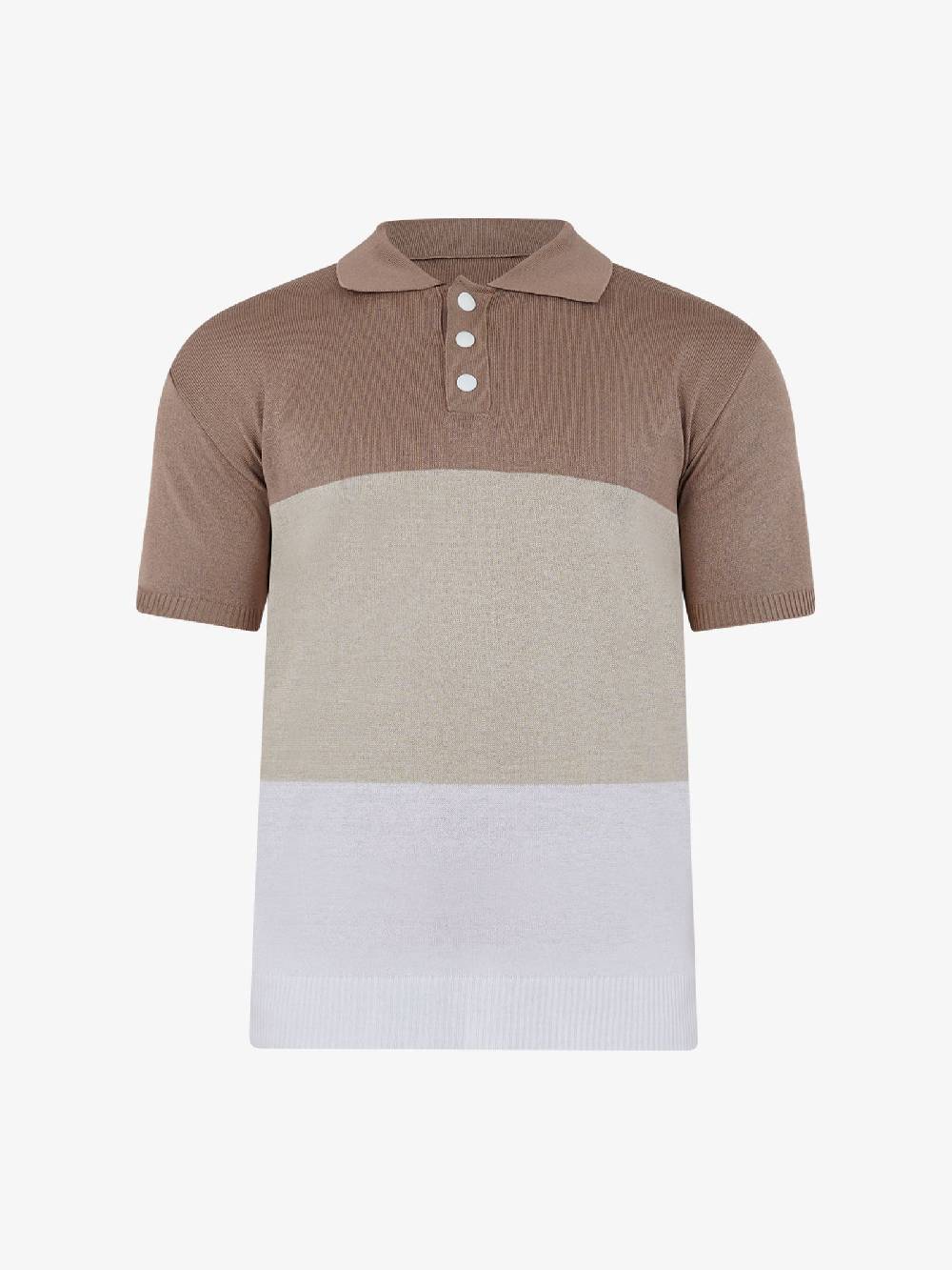 PRET A PORTER Polo a 3 bottoni M9M2755 uomo cotone multicolor Sconti questo mese