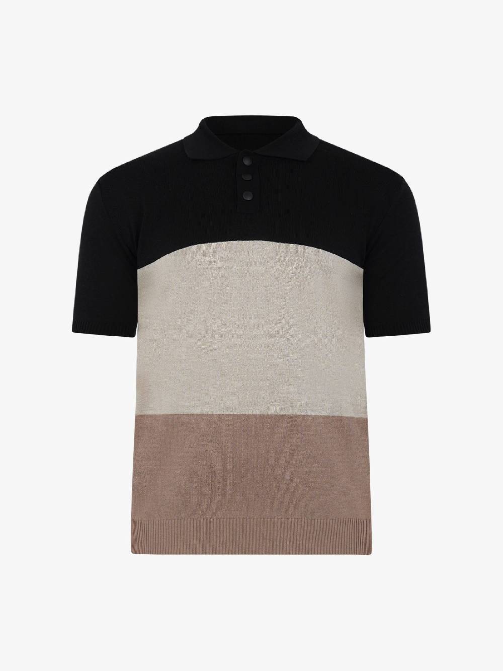 PRET A PORTER Polo a 3 bottoni M9M2755 uomo cotone multicolor 2025
