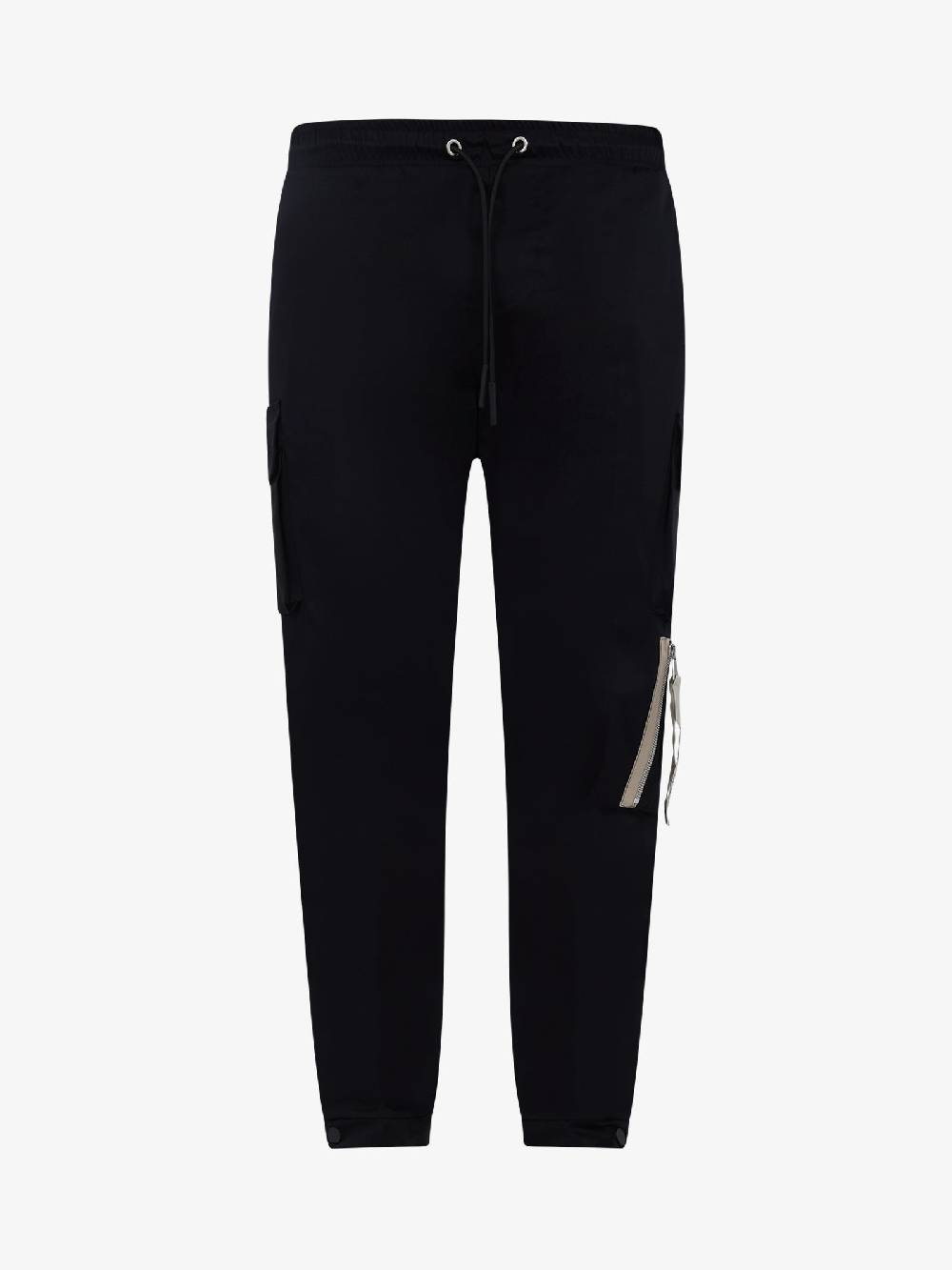 PRET A PORTER Pantalone con coulisse M9P4331 uomo cotone nero Qualità