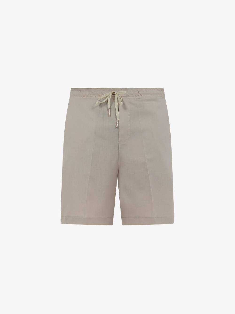 YES LONDON Bermuda con elastico XS4221 uomo lana beige Consegna Veloce