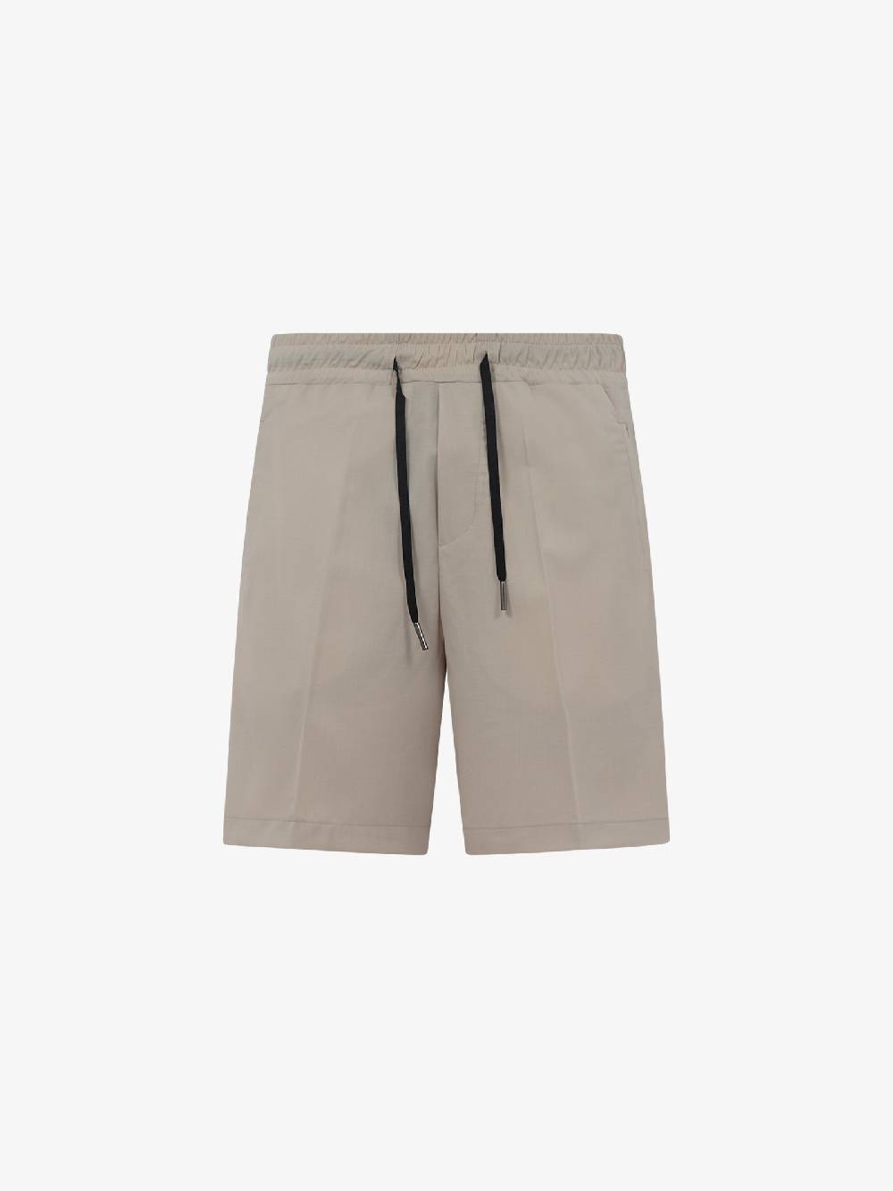 YES LONDON Bermuda con elastico XS4216 uomo lana beige Promozione Limitata