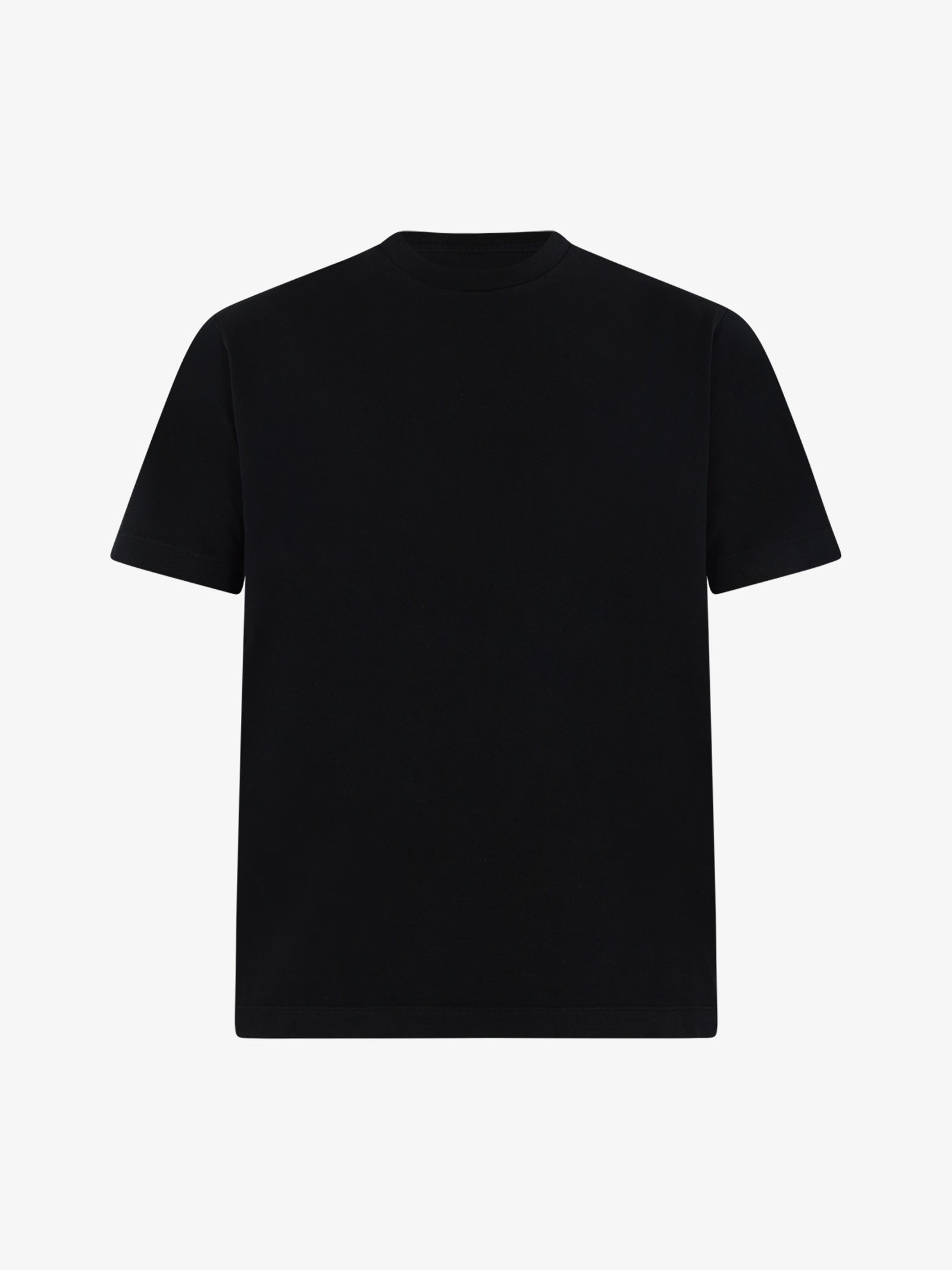 GRIFONI T-shirt basic con logo GQ180036/55 uomo cotone nero Sconto