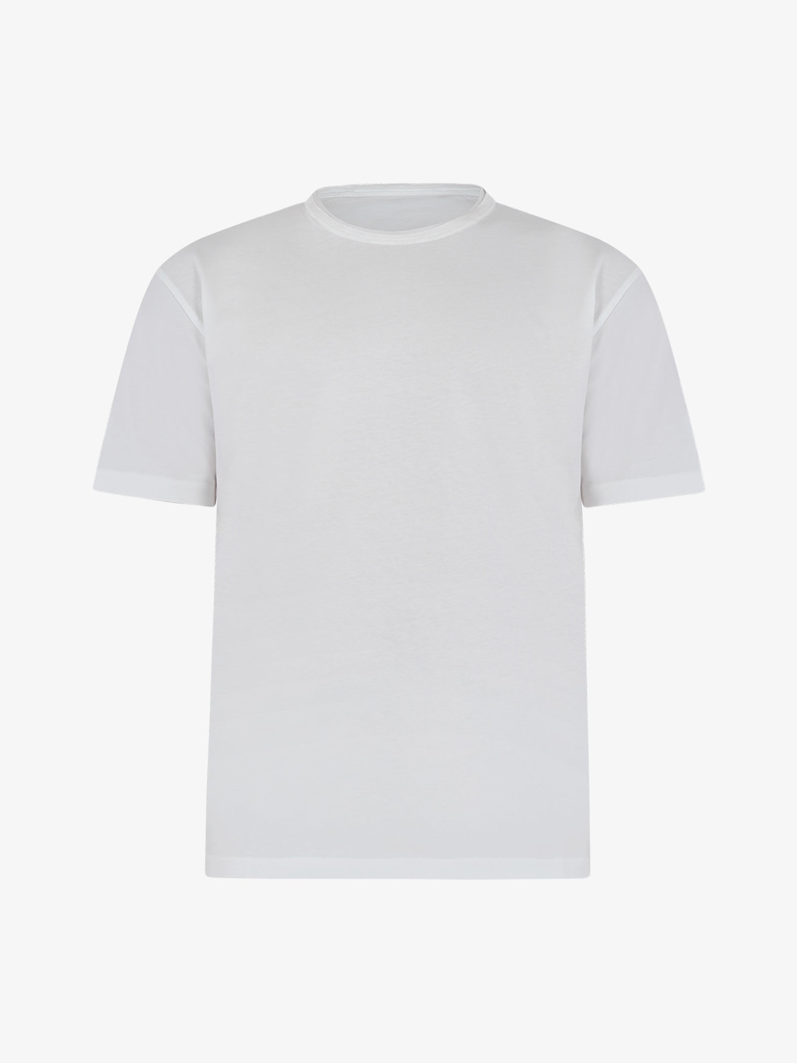 GRIFONI T-shirt basic con logo mini GQ180001/54 uomo cotone bianco Economico