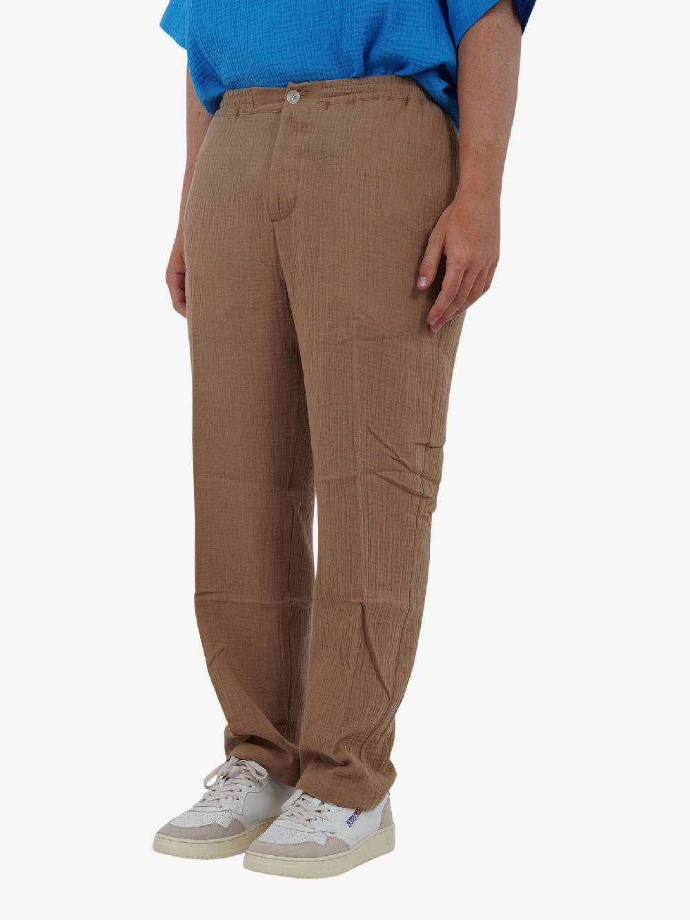 3DICI Pantalone PAU3DICI029BA uomo cotone beige Vendita Economica