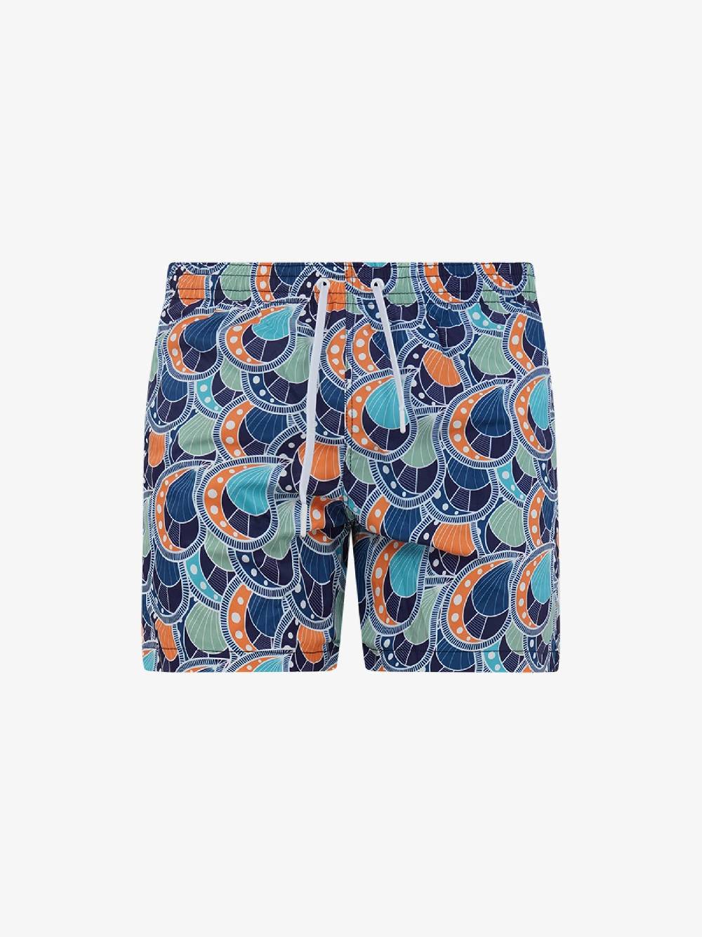 MOVE BEACHWEAR Costume da bagno Boxer Saint VIncent con stampa SVN PRINT 24 uomo azzurro Negozio online di fabbrica