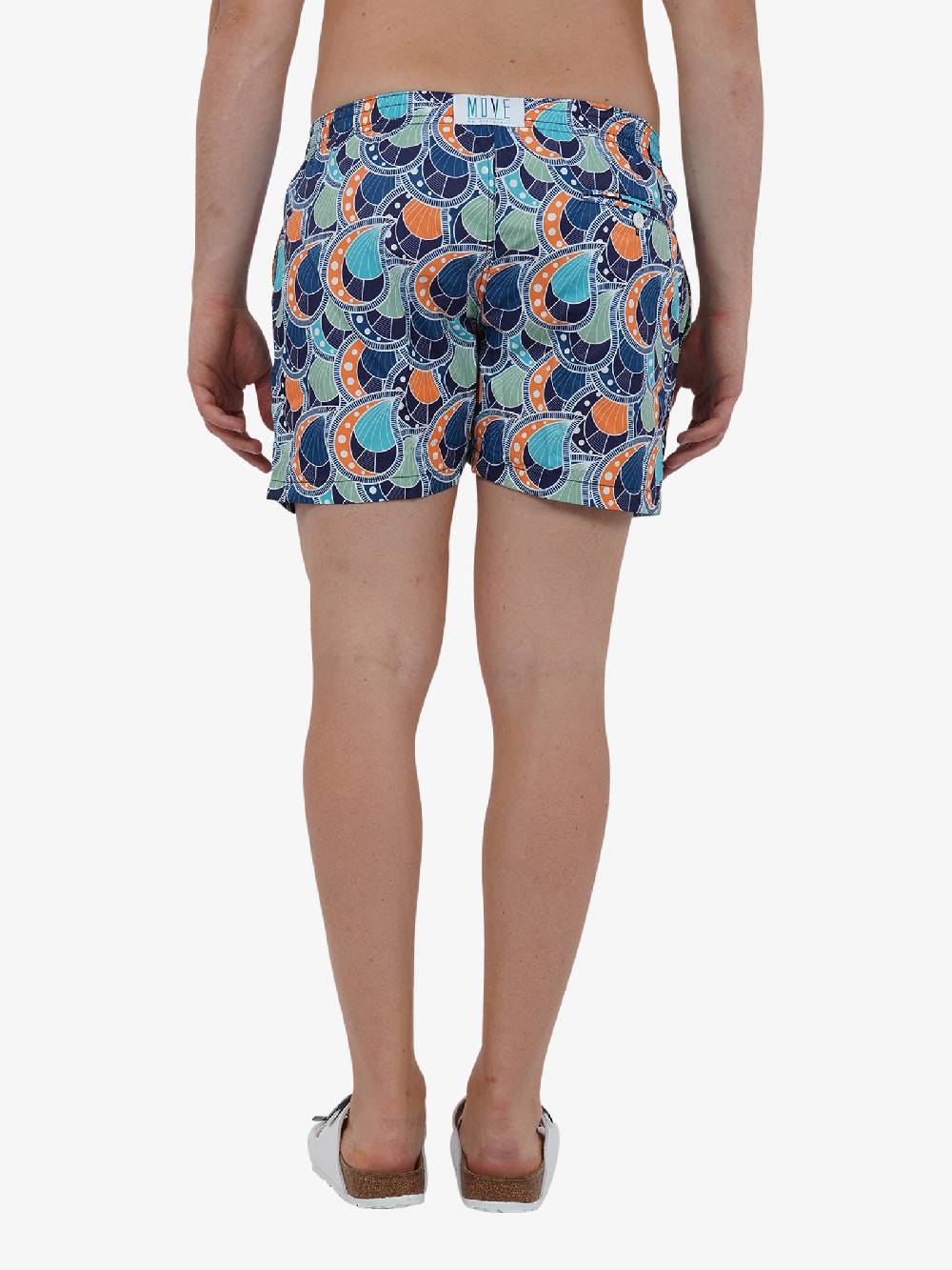 MOVE BEACHWEAR Costume da bagno Boxer Saint VIncent con stampa SVN PRINT 24 uomo azzurro Negozio online di fabbrica