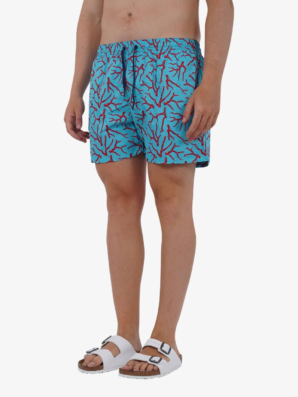 MOVE BEACHWEAR Costume da bagno Boxer Saint Vincent con stampa SVN PRINT 24 uomo azzurro Prezzo di fabbrica