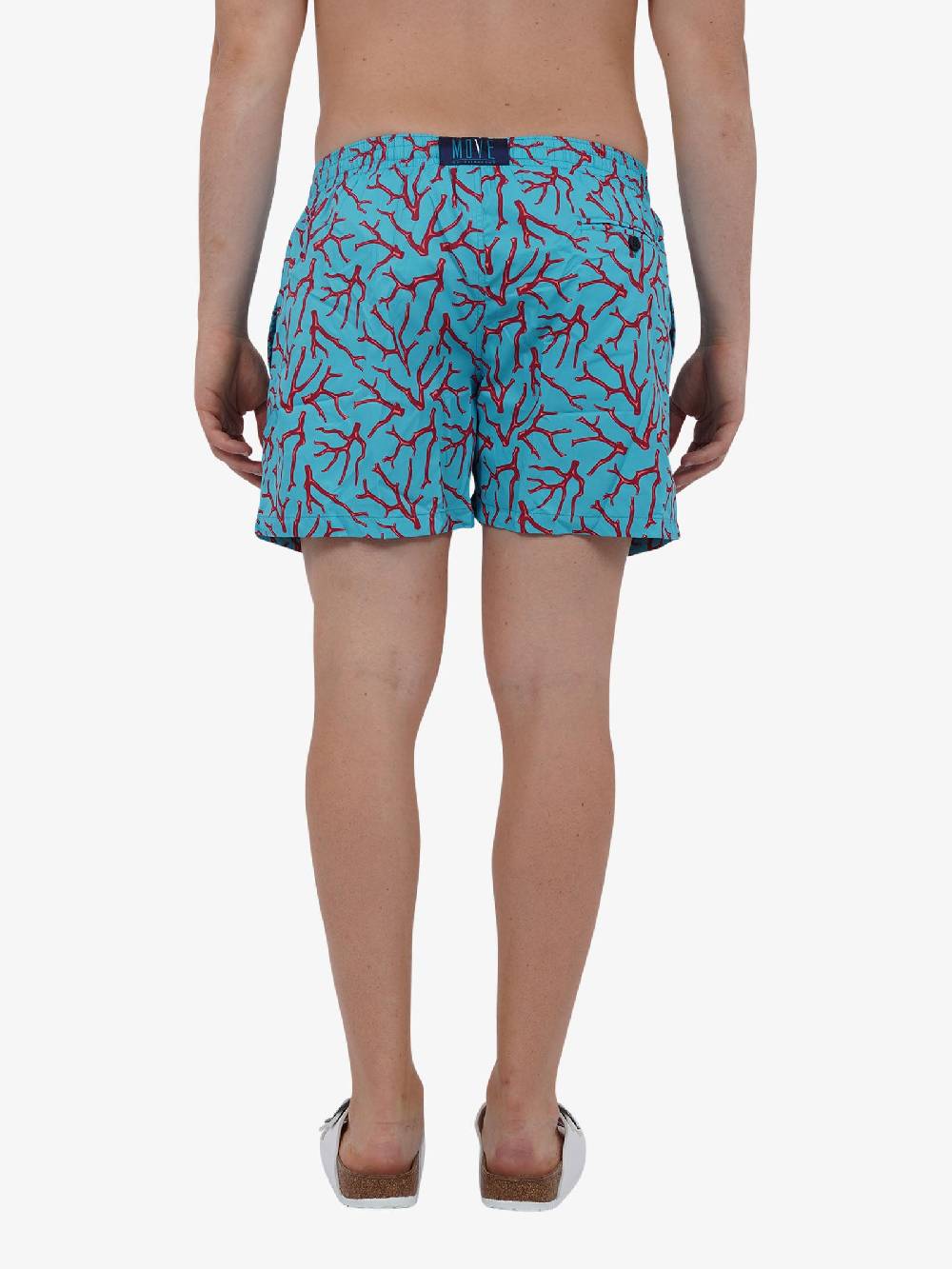 MOVE BEACHWEAR Costume da bagno Boxer Saint Vincent con stampa SVN PRINT 24 uomo azzurro Prezzo di fabbrica