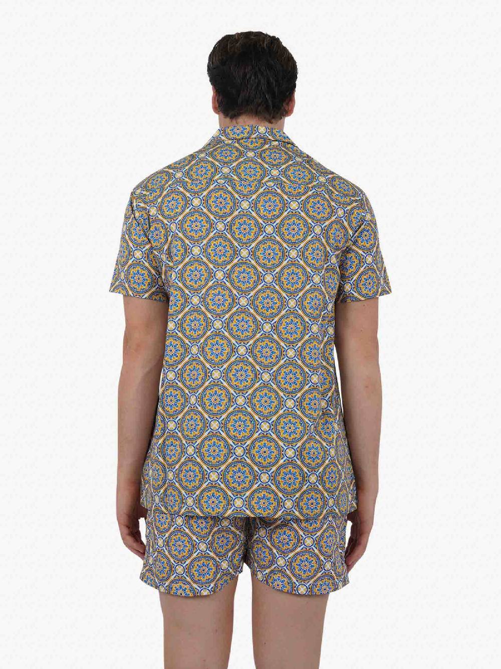 MOVE BEACHWEAR Camicia Bowling con stampa PRINT 24 uomo multicolor Shopping online