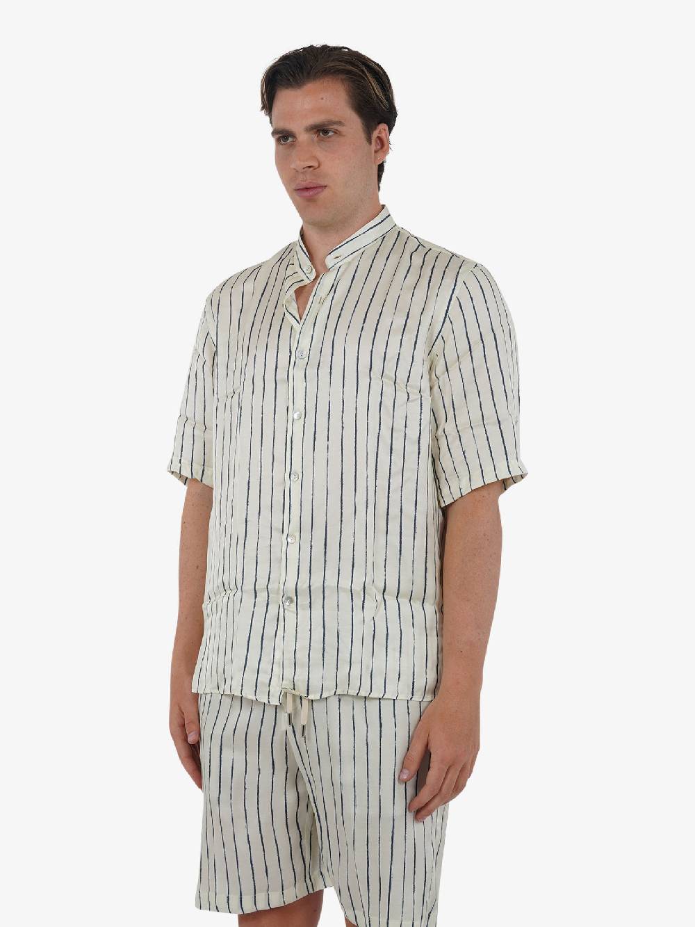 COSTUMEIN Camicia Didier uomo cotone panna Vendite stagionali