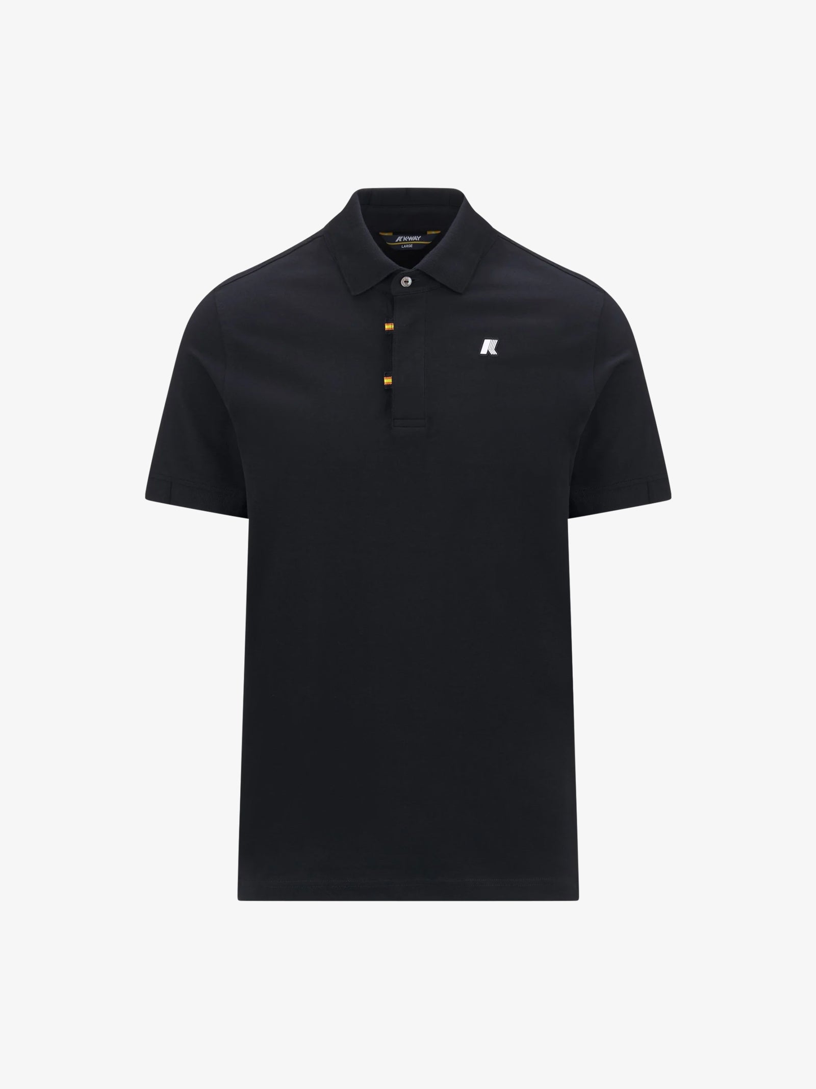 K-WAY Polo Alderic K71283W uomo cotone blu Offerta per la Festa della Mamma