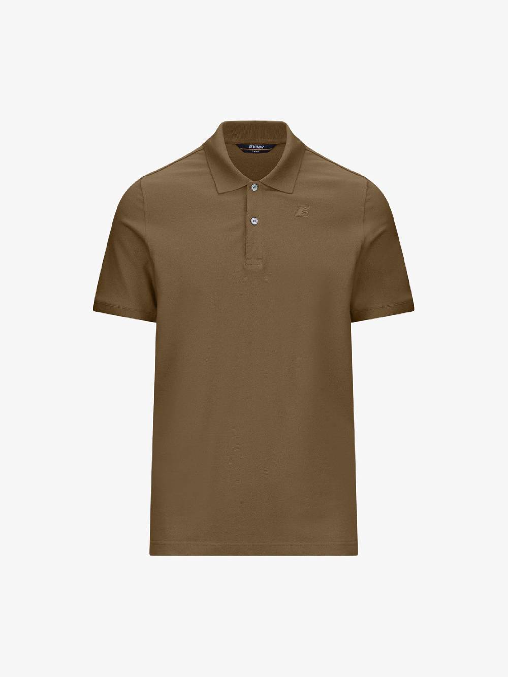 K-WAY Polo Amedee K5127BW uomo cotone marrone Offerta Giorno del Papà