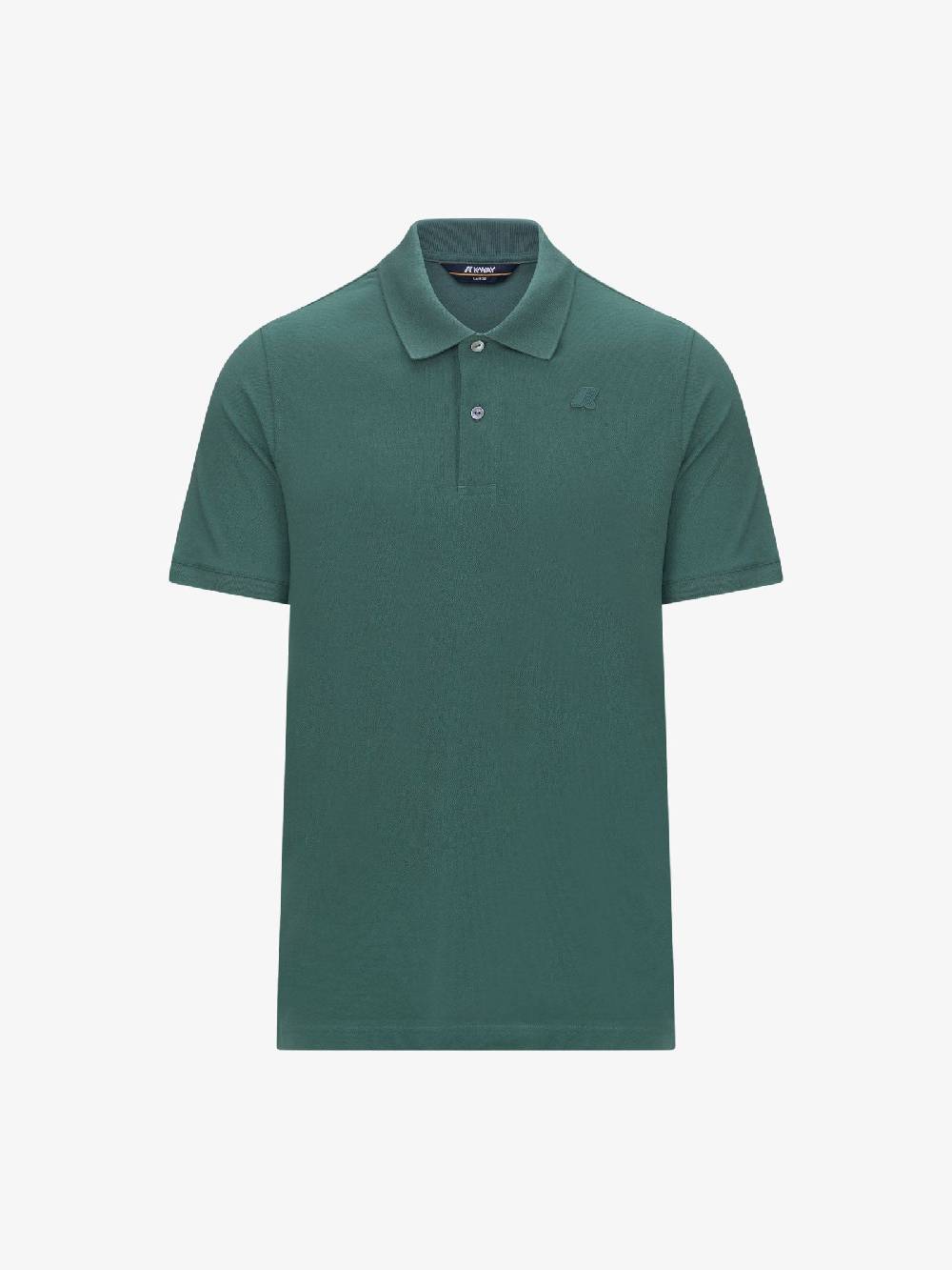 K-WAY Polo Amedee K5127BW uomo cotone verde Offerta Anniversario