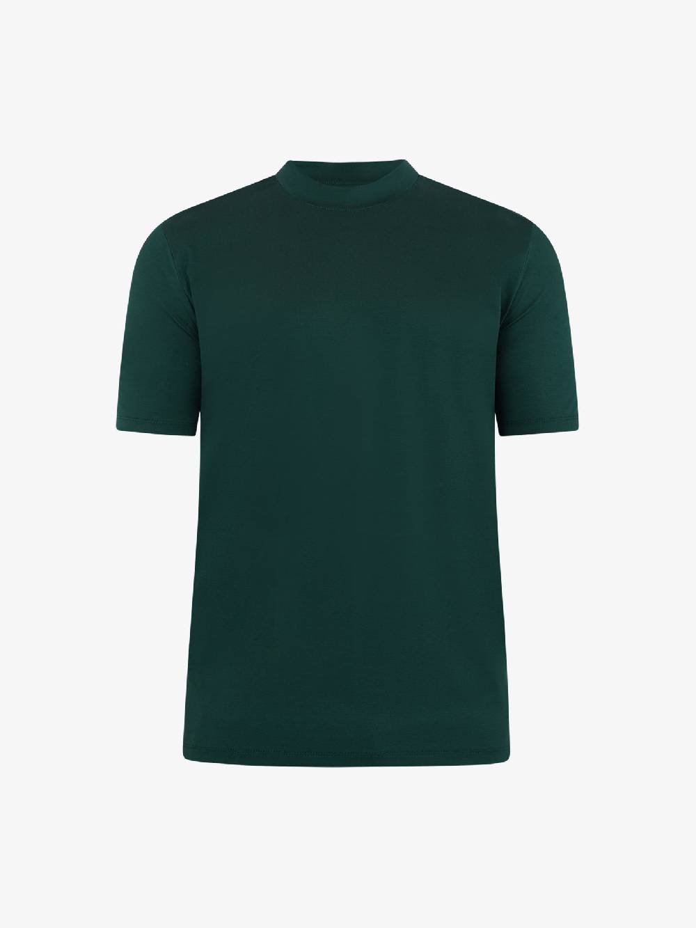 YES LONDON T-shirt girocollo XM4118 uomo cotone verde Offerta temporanea