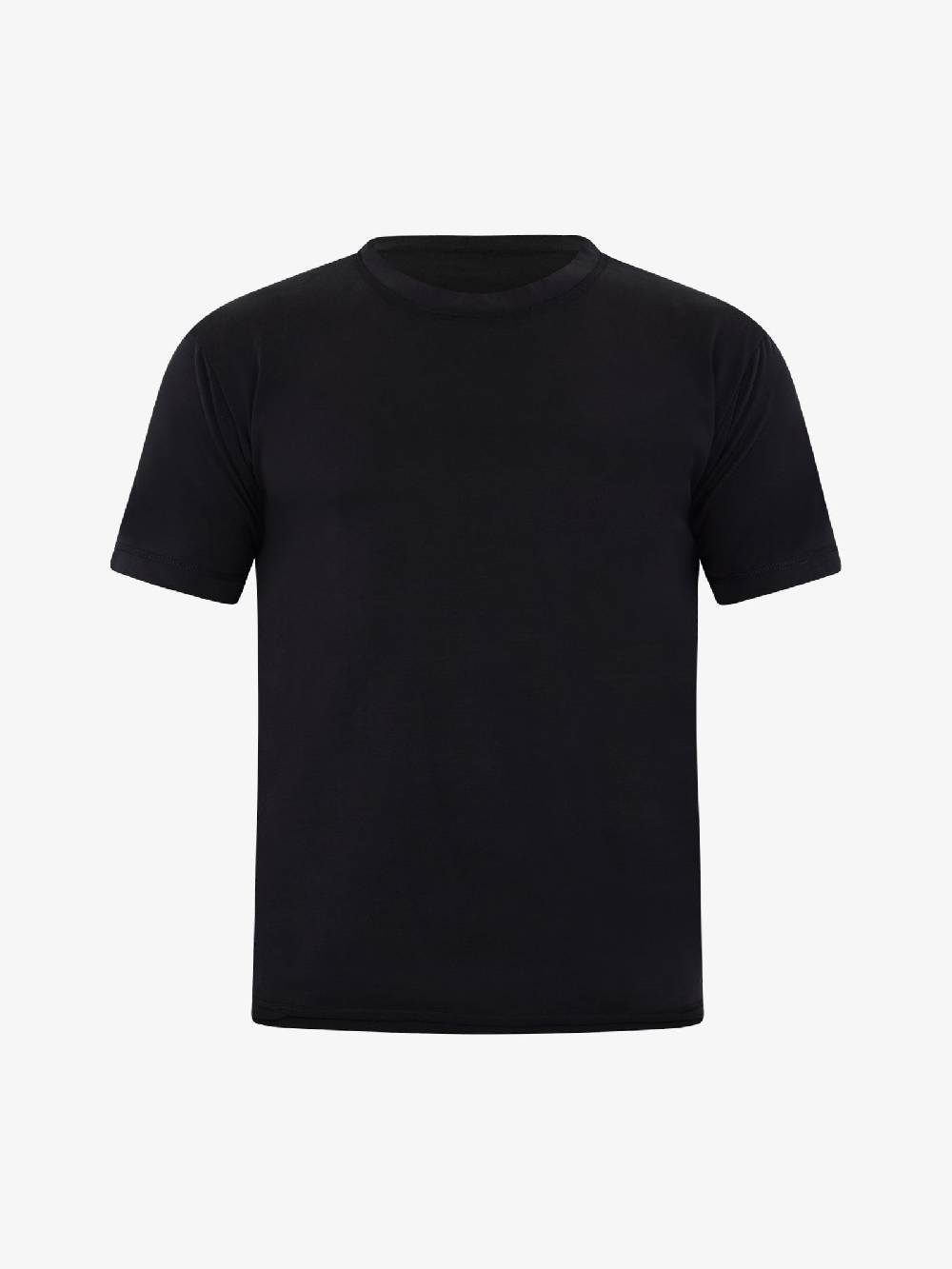 MARSEM T-shirt girocollo EMA-VIS10 uomo modal nero Comprane uno, ottenene uno gratis