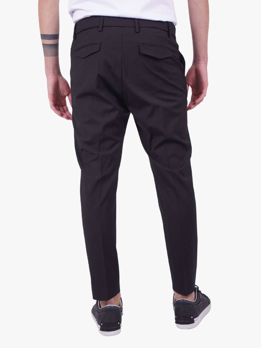WHITE OVER Pantalone slim fit nero uomo Enormi risparmi