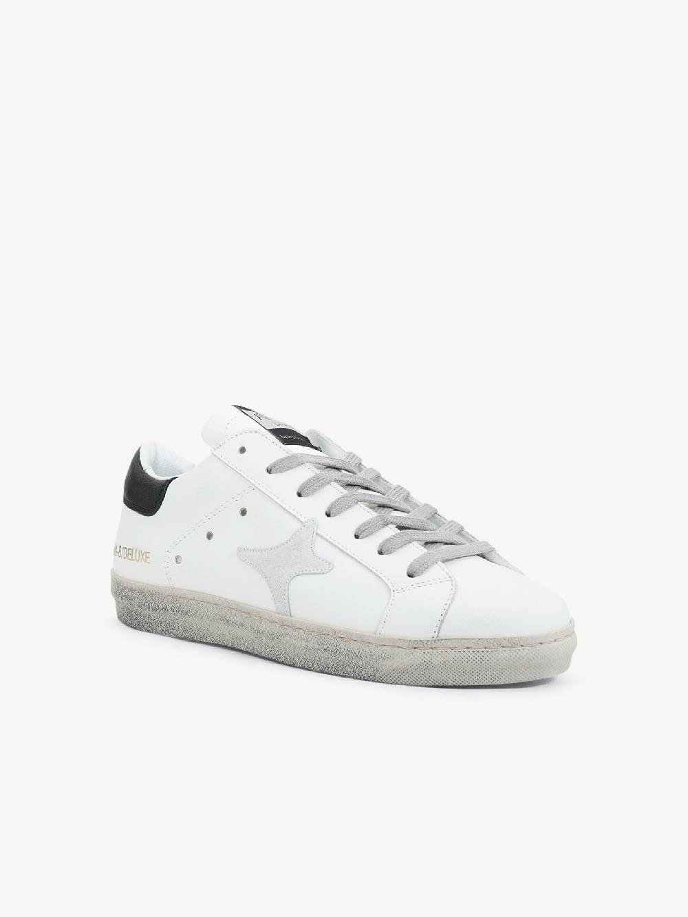 AMA BRAND Sneakers 2726 uomo in pelle bianco Super Saving Price