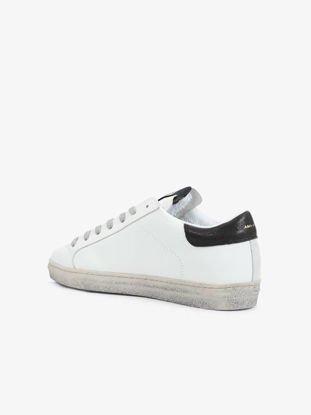AMA BRAND Sneakers 2726 uomo in pelle bianco Super Saving Price