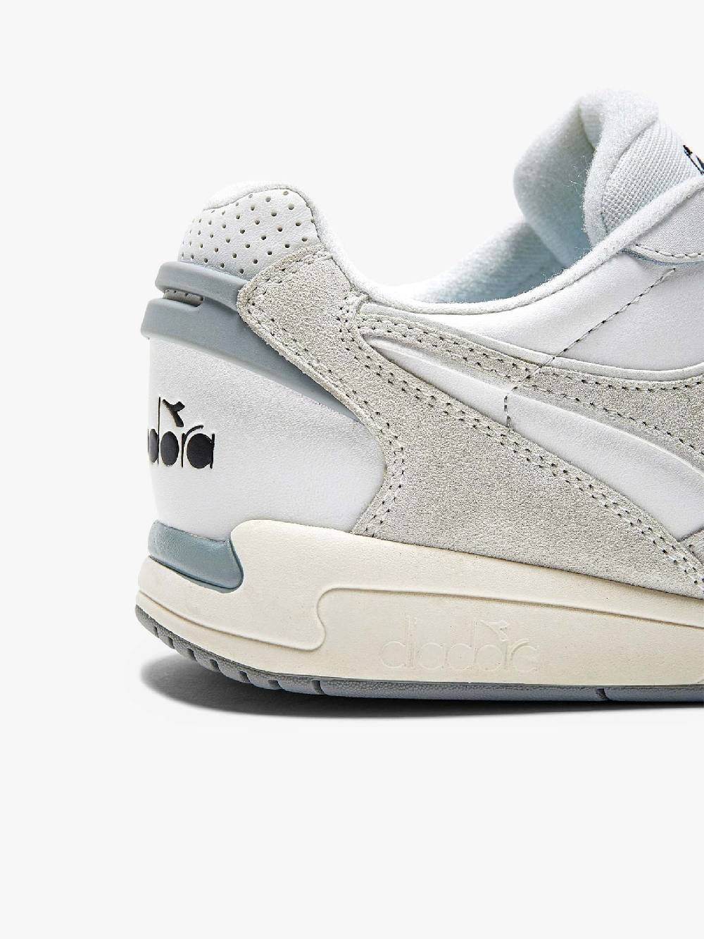DIADORA Sneakers Winner SL 501.179583_C0657 in pelle camoscio bianco Fino al 55% di sconto