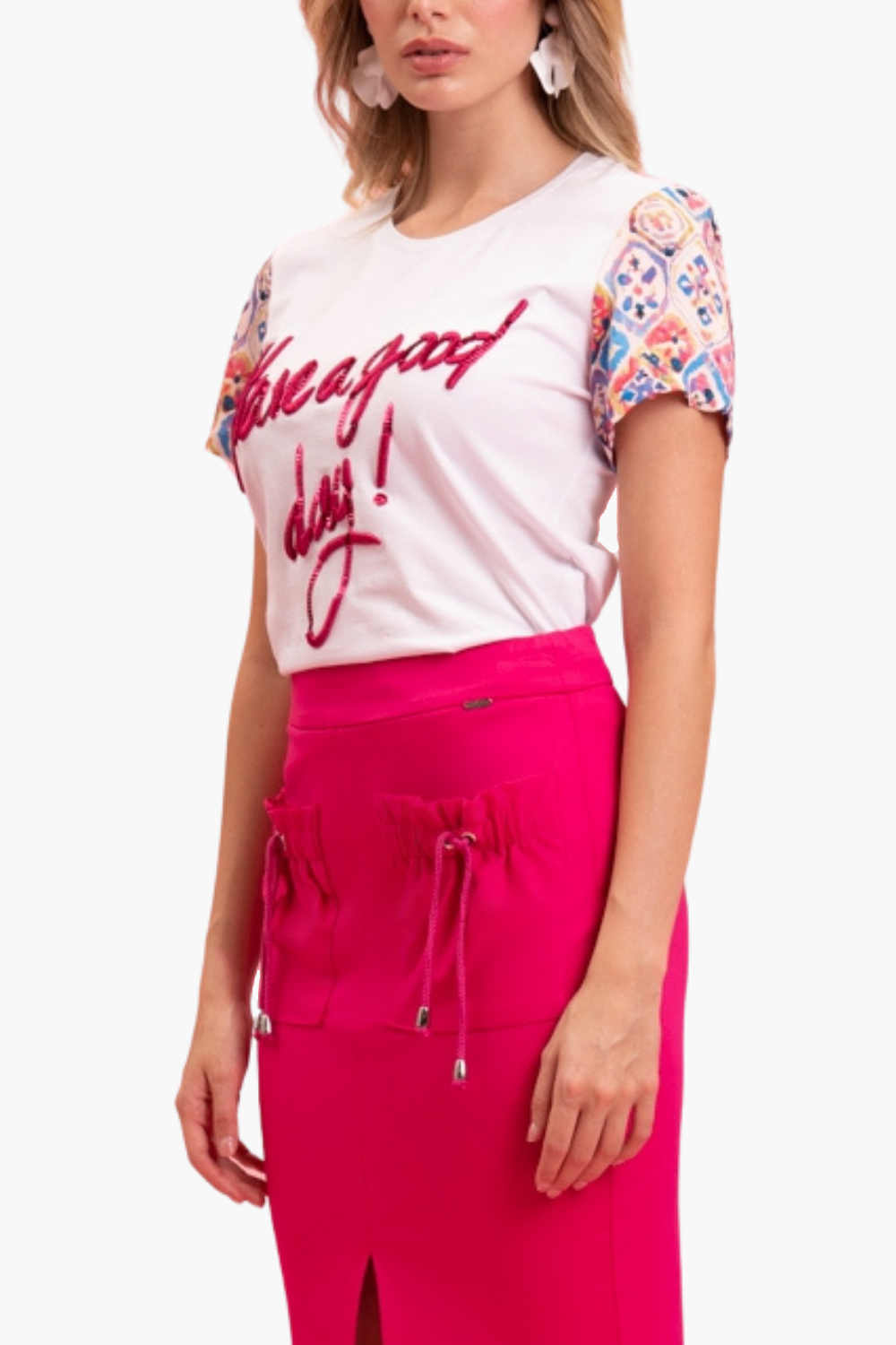 Nualy T-SHIRT CON STAMPA Italia