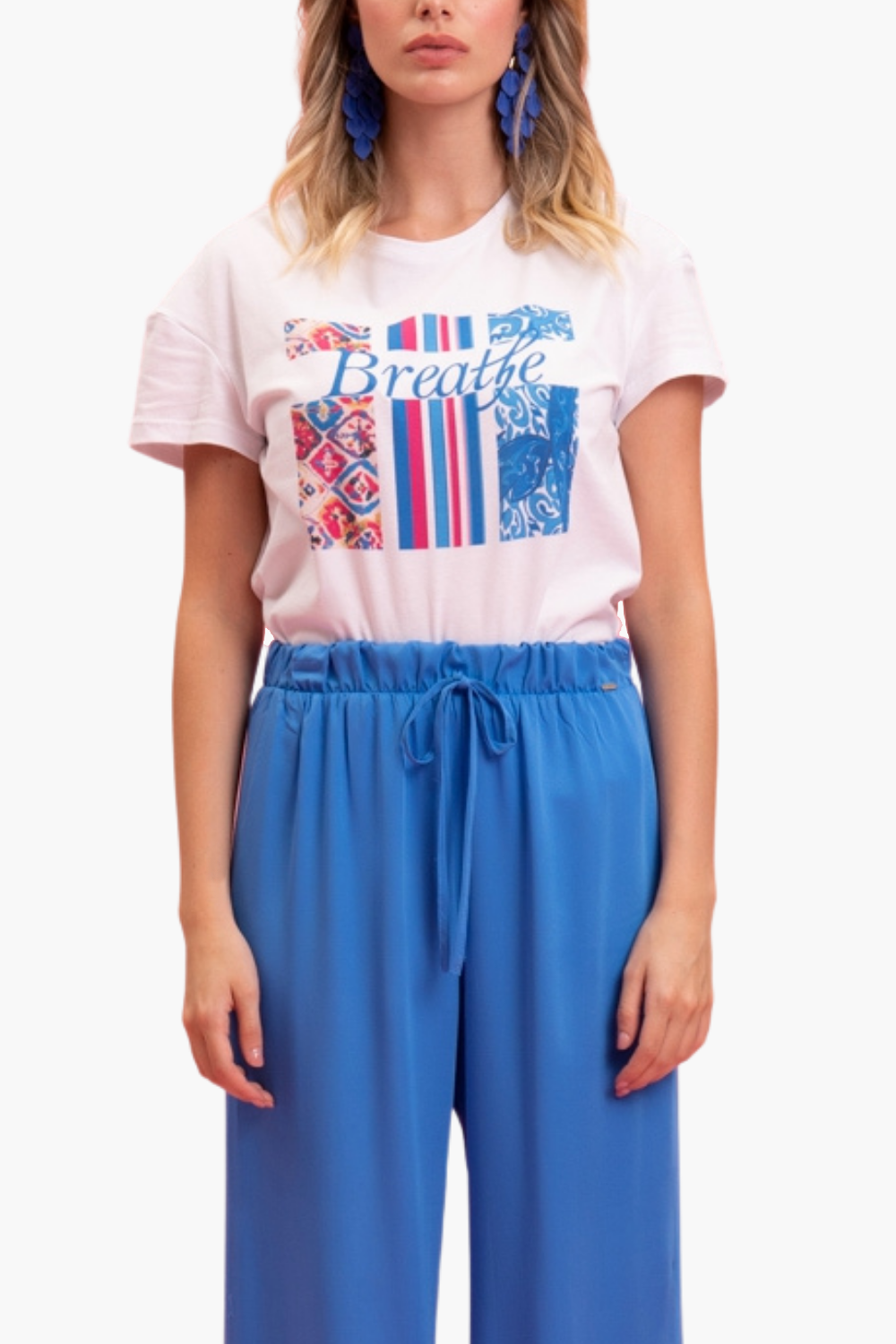 Nualy T-SHIRT CON STAMPA In Linea