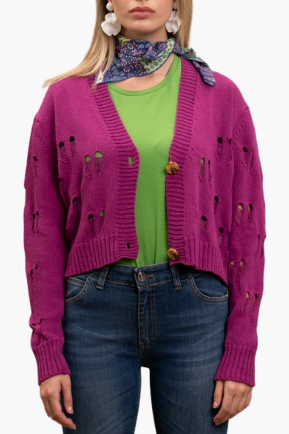 Nualy CARDIGAN CORTO Promozione Limitata