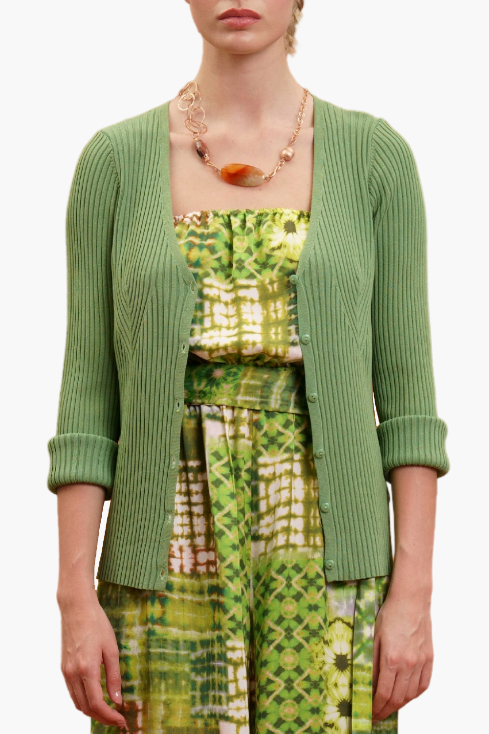 Nualy CARDIGAN SCOLLO V Sottocosto