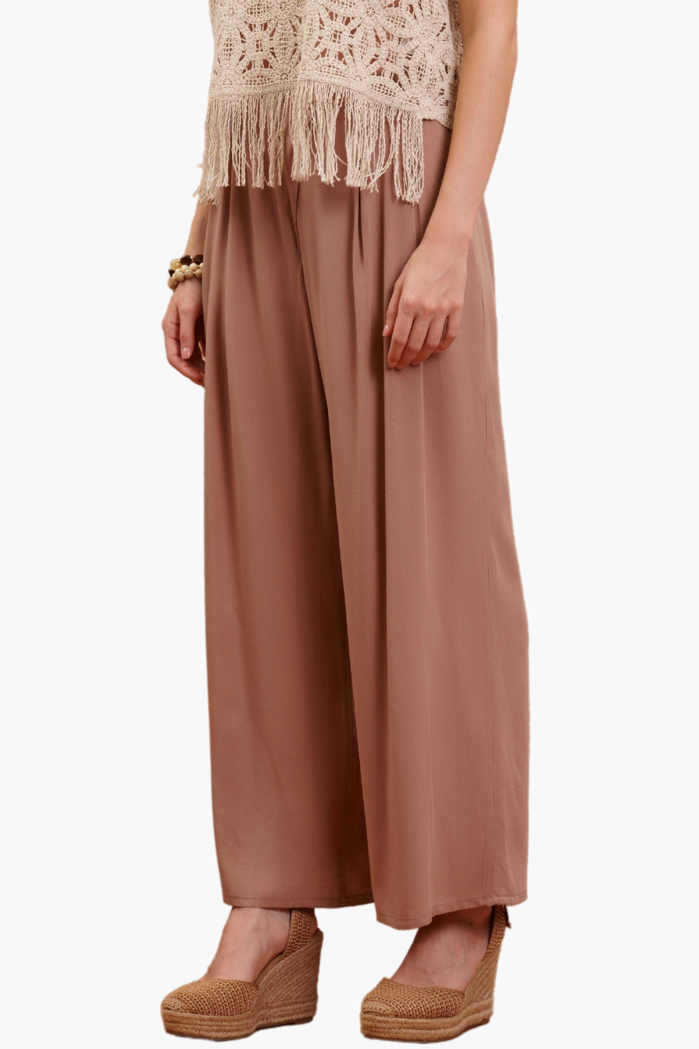 Nualy PANTALONE CON ABBOTTONATURA ASIMMETRICA Italy