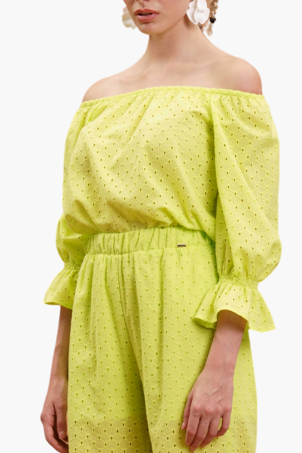 Nualy BLUSA SPALLE SCOPERTE Vendita