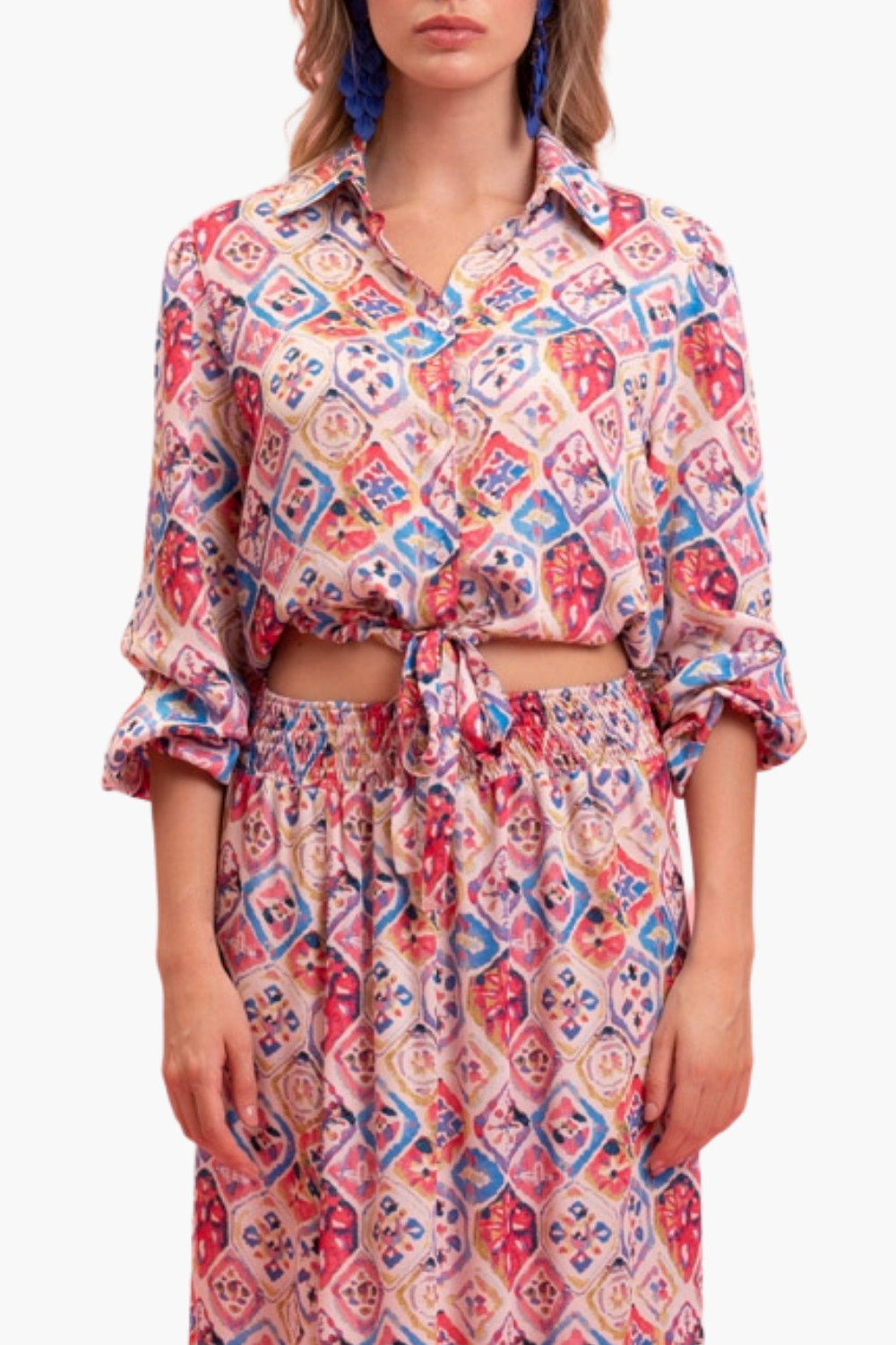 Nualy CAMICIA FANTASIA Pezzi Unici