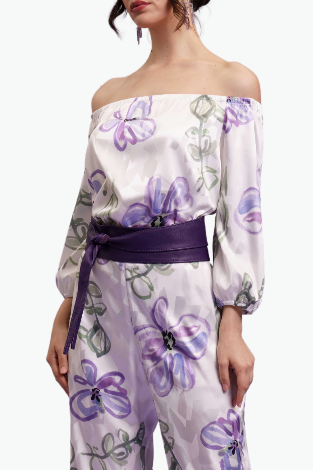 Nualy CAMICIA FIORI Convenienza