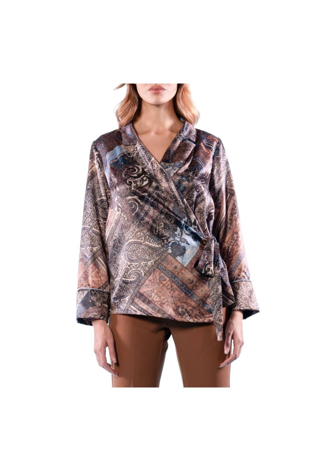 Nualy CAMICIA C/PROFILO In Saldo