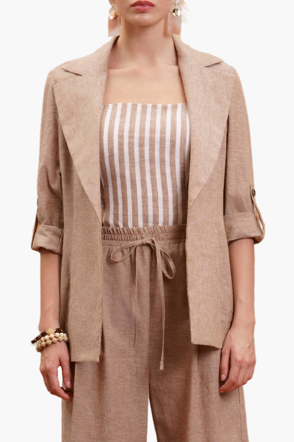 Nualy BLAZER IN LINO Shopping Online