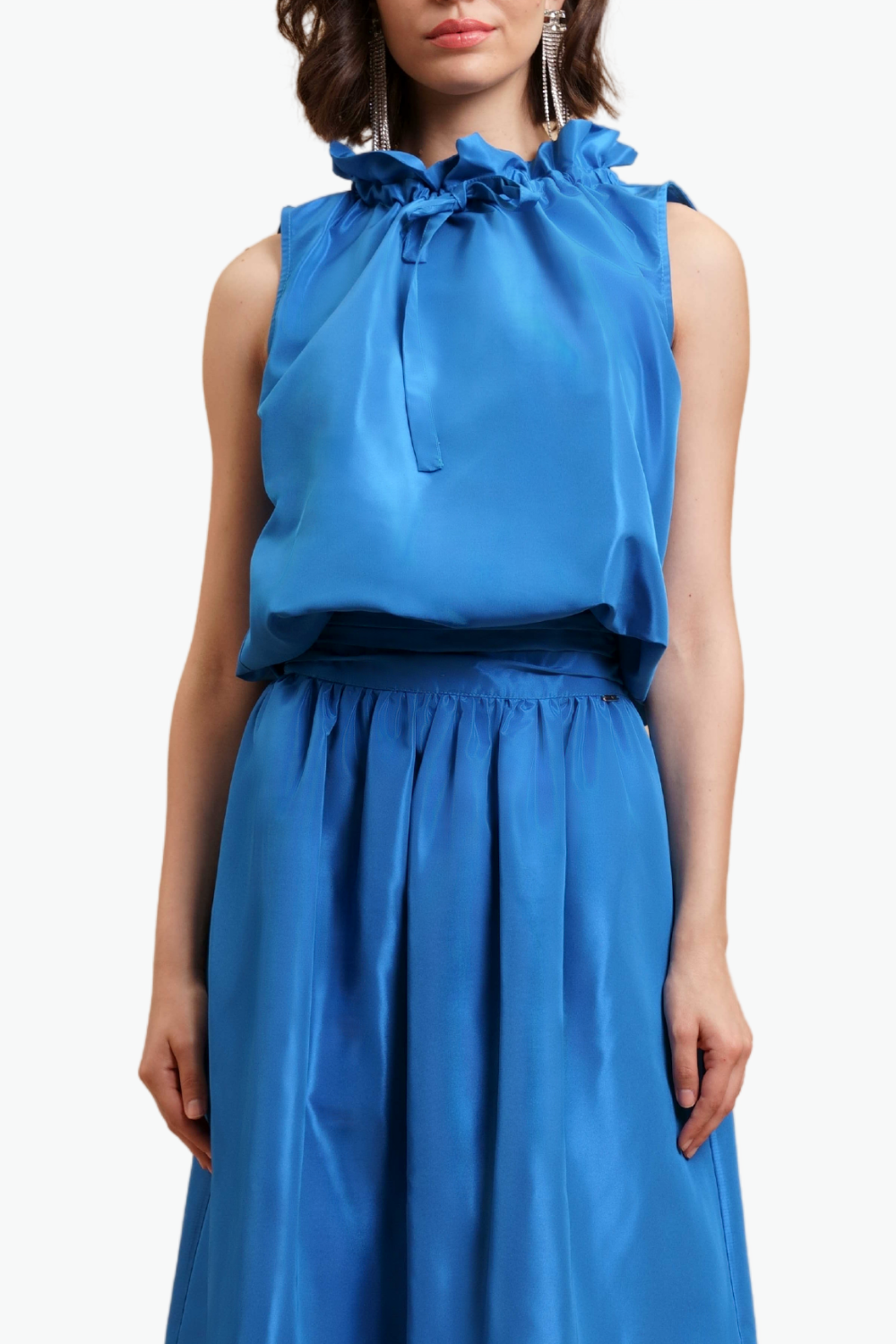 Nualy CAMICIA CON FIOCCO Sottocosto