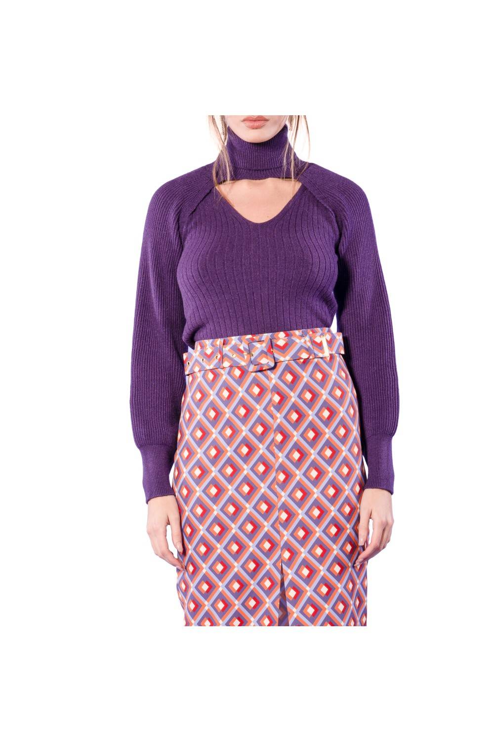 Nualy MAGLIONCINO CUT-OUT Vendita Calda