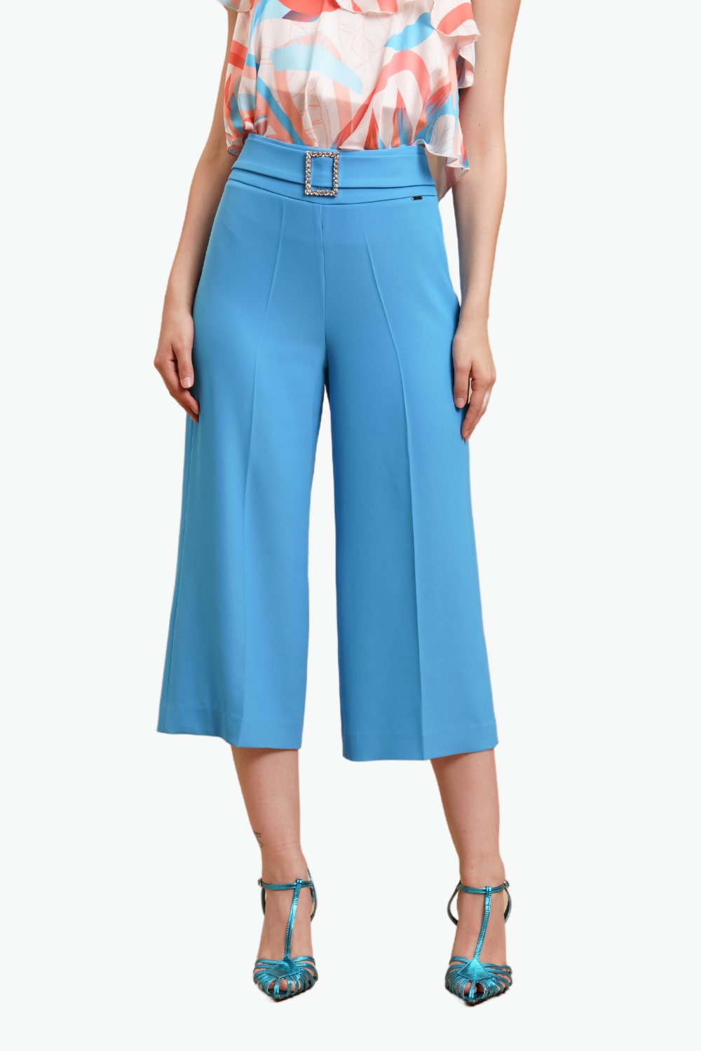 Nualy PANTALONE ZUAVA Nuovo