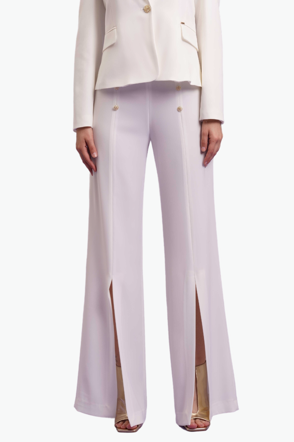 Nualy PANTALONE CON SPACCO CENTRALE Promozione