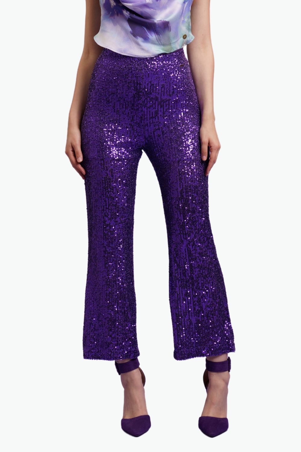 Nualy PANTALONE TROMBETTA Soddisfazione Garantita