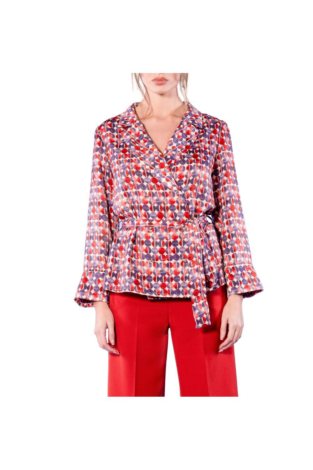 Nualy CAMICIA INCROCIO Consegna Veloce