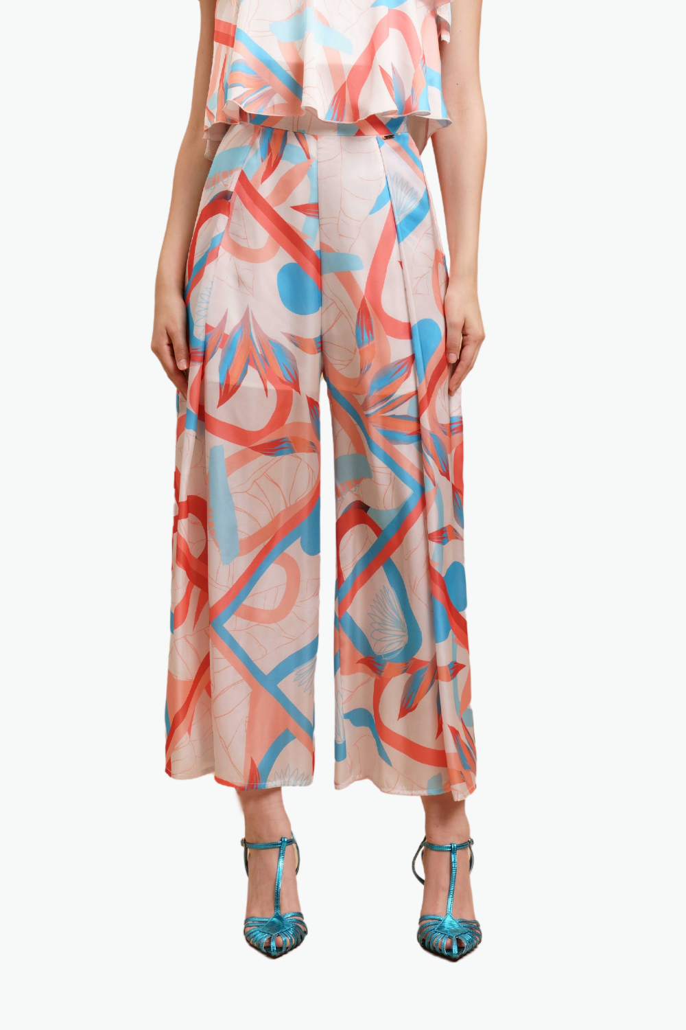 Nualy PANTALONE FANTASIA Moda