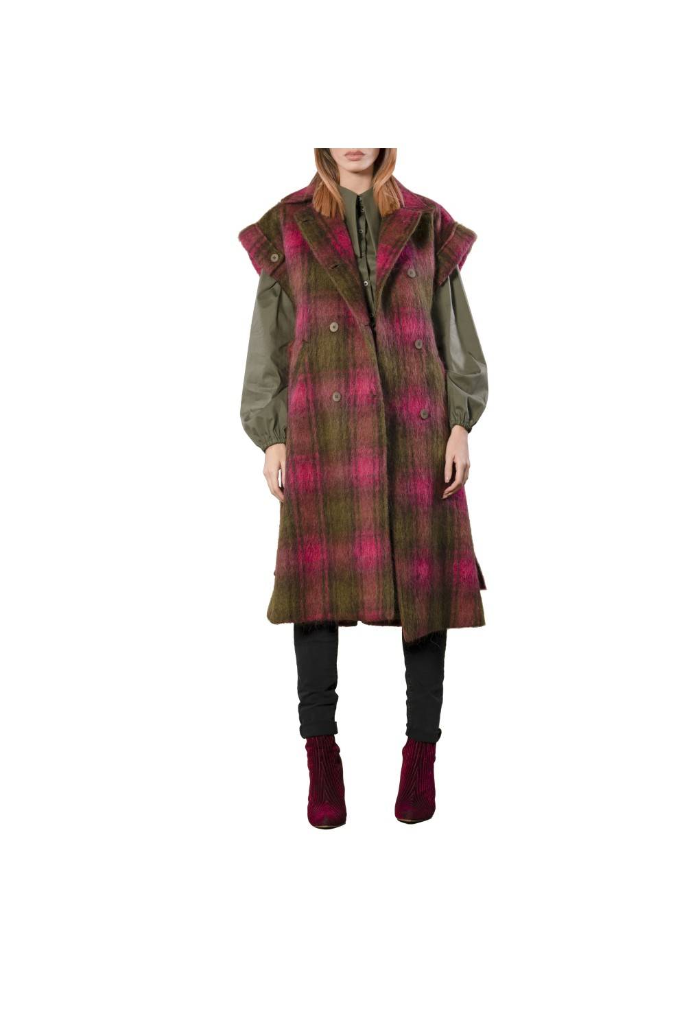 Nualy CAPPOTTO QUADRI Fino Al -60%