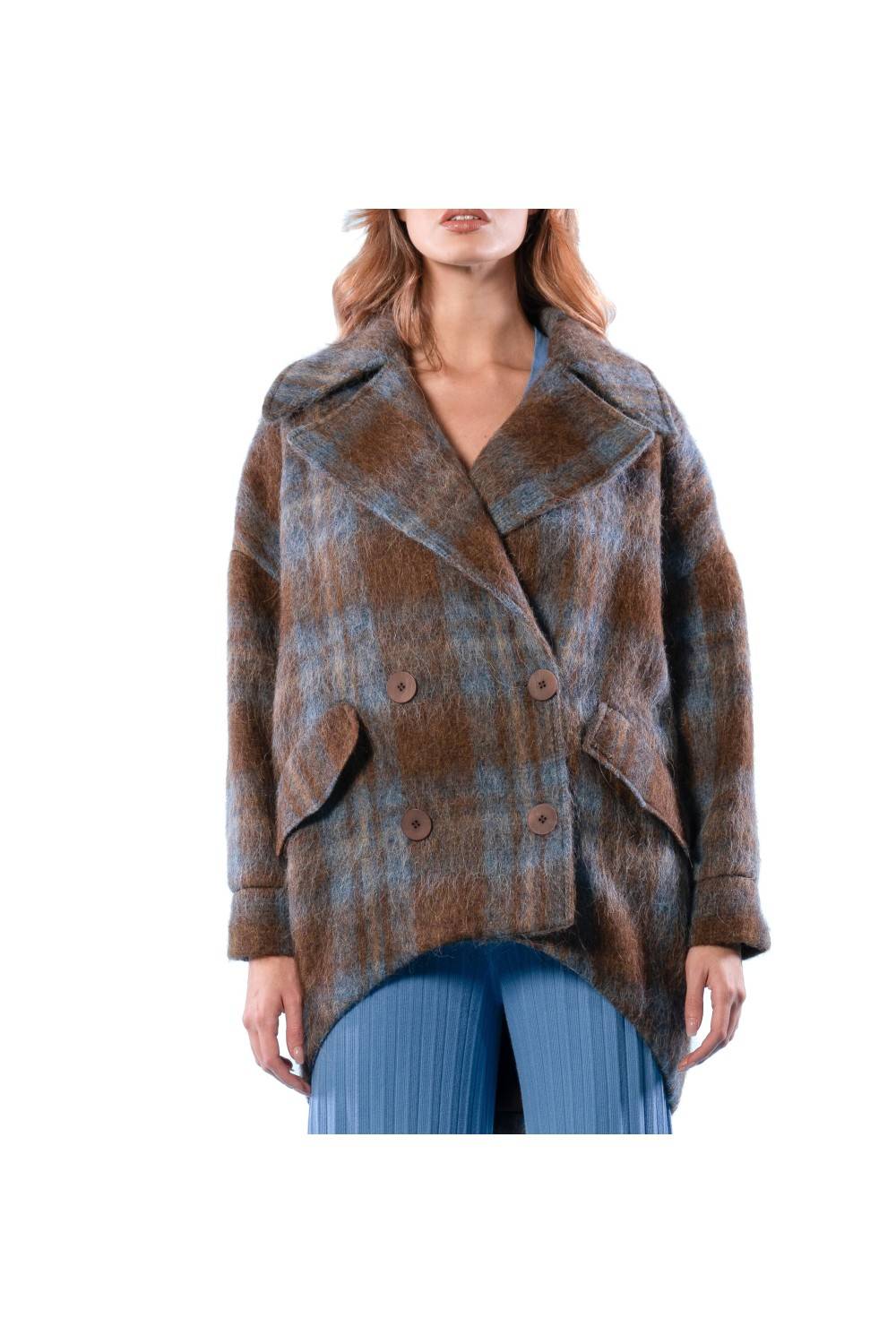 Nualy CAPPOTTO QUADRI Shopping Online