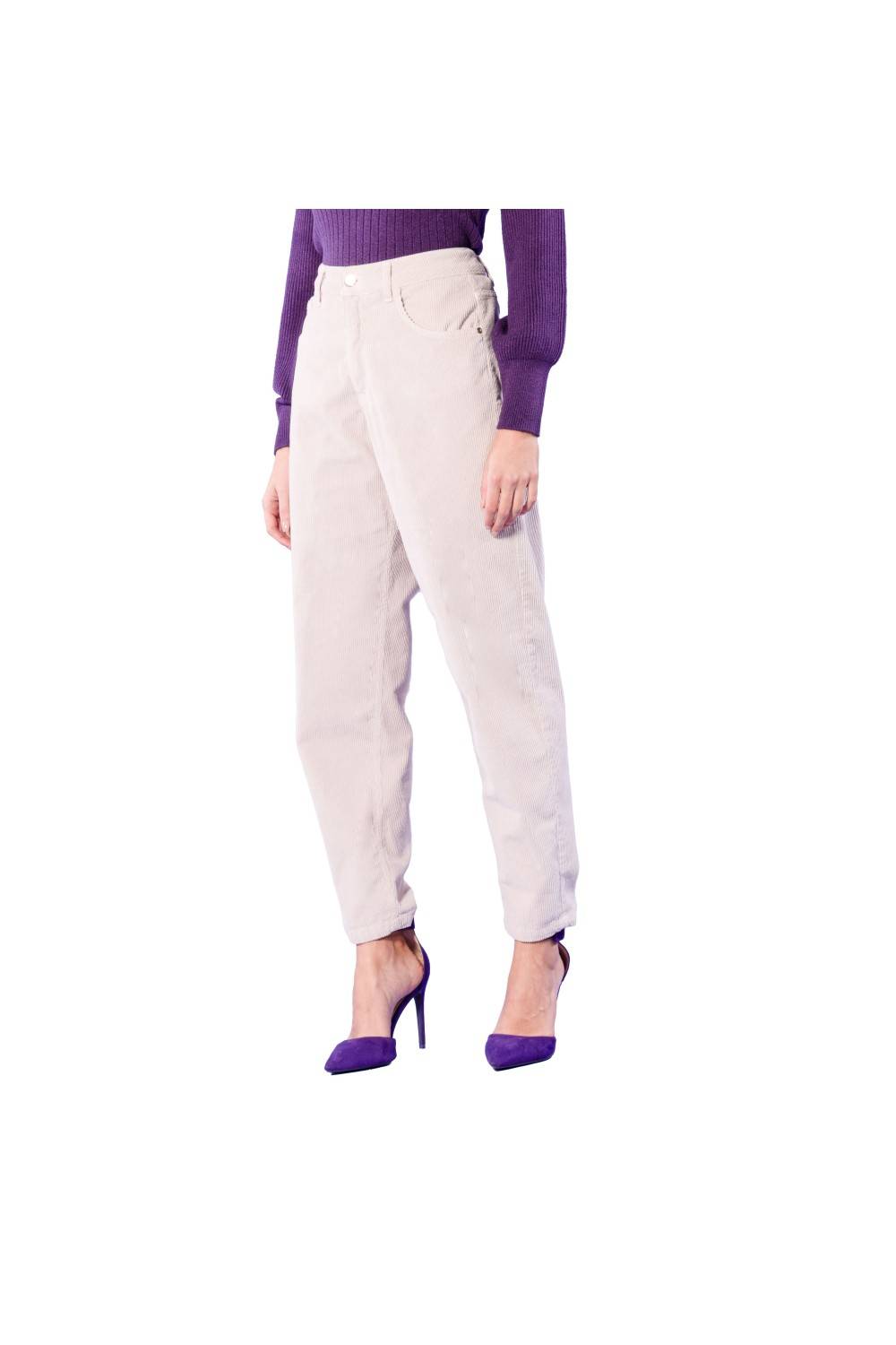 Nualy PANTALONE CARROT Affare Del Giorno