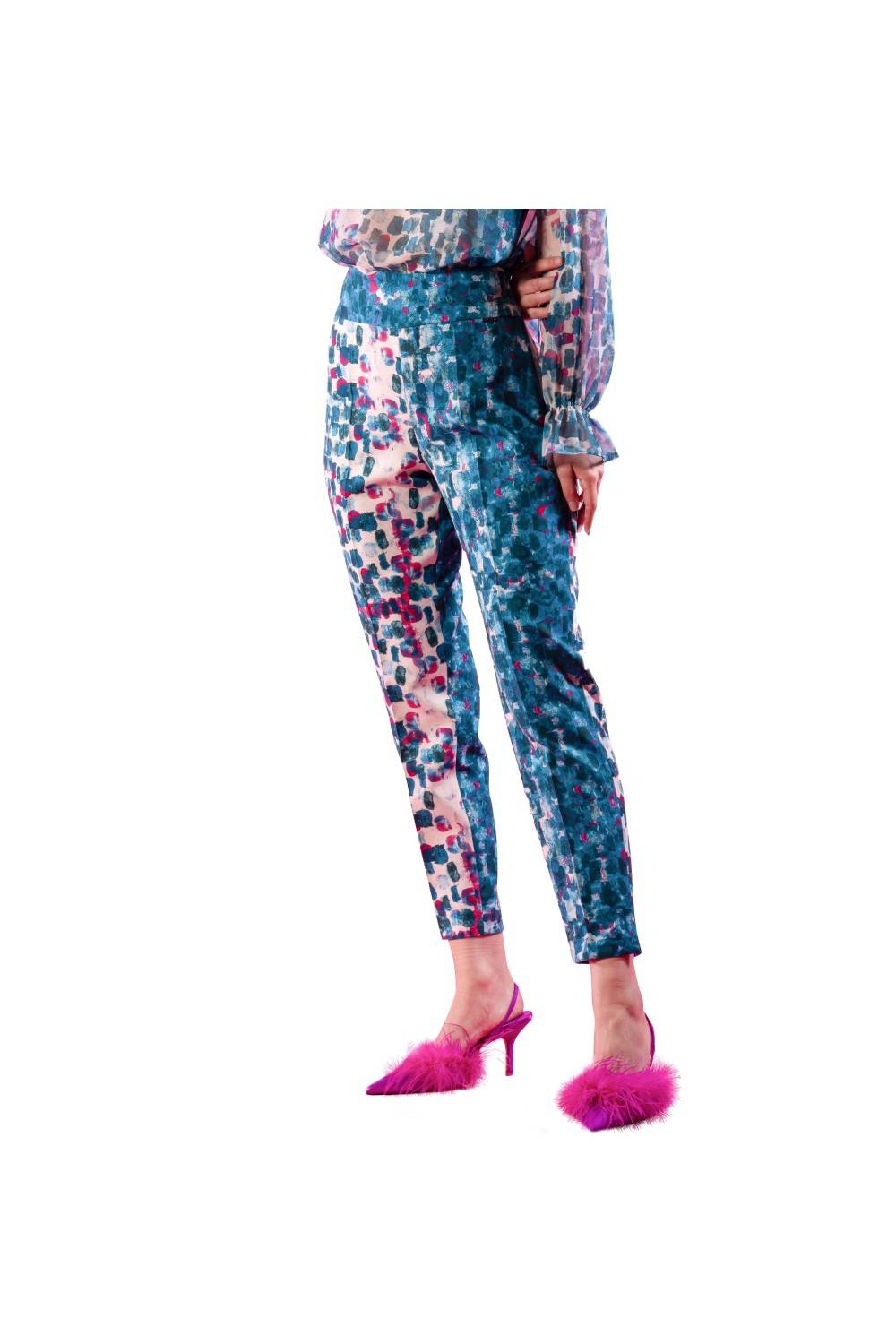 Nualy PANTALONE SIGARETTA Offerte