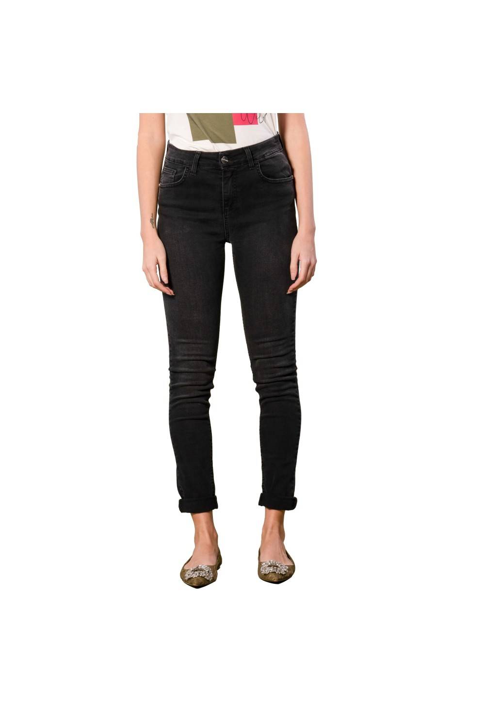 Nualy JEANS SKINNY Saldi Di Fabbrica