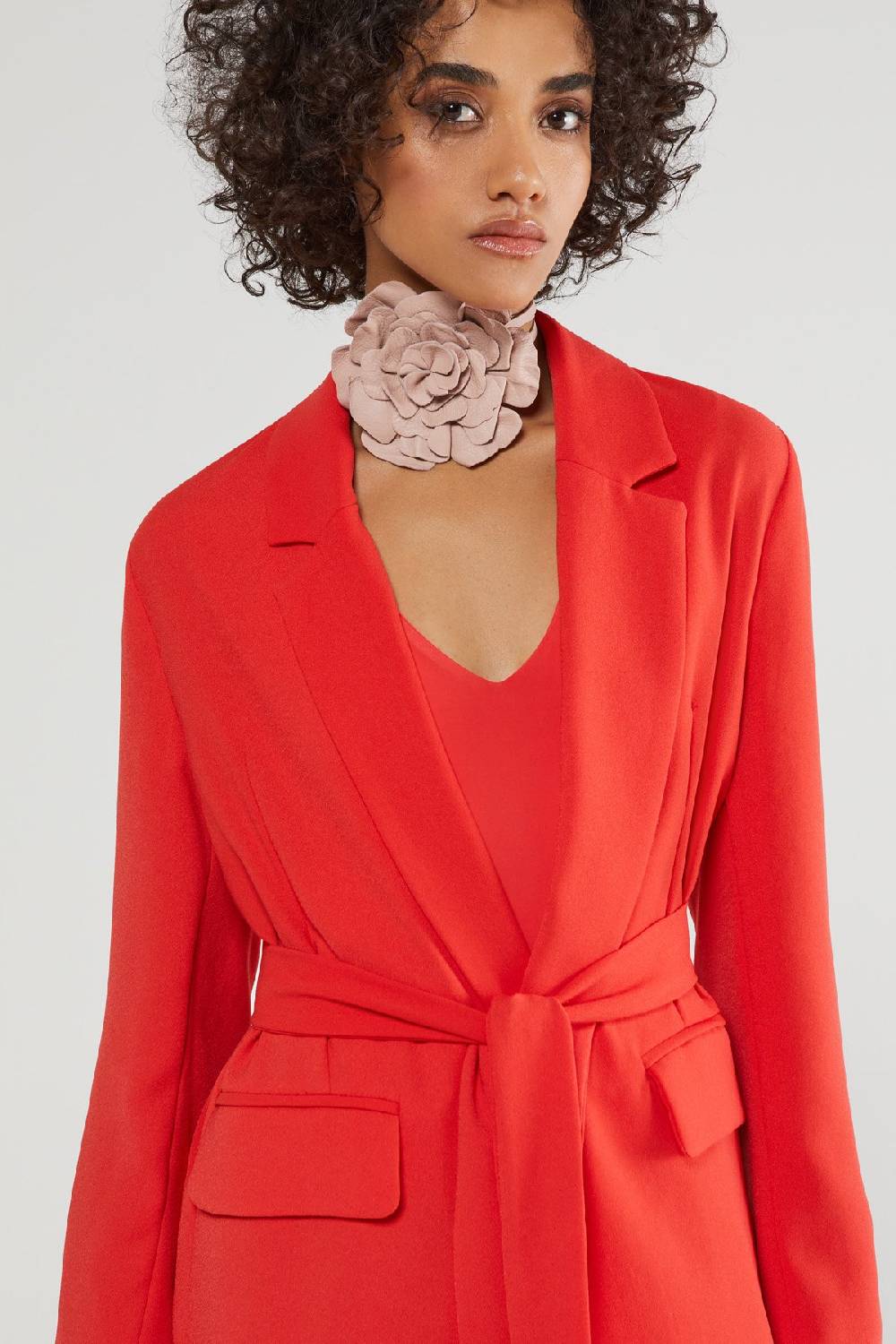 ottod'Ame Jacket with sash Vendita Economica