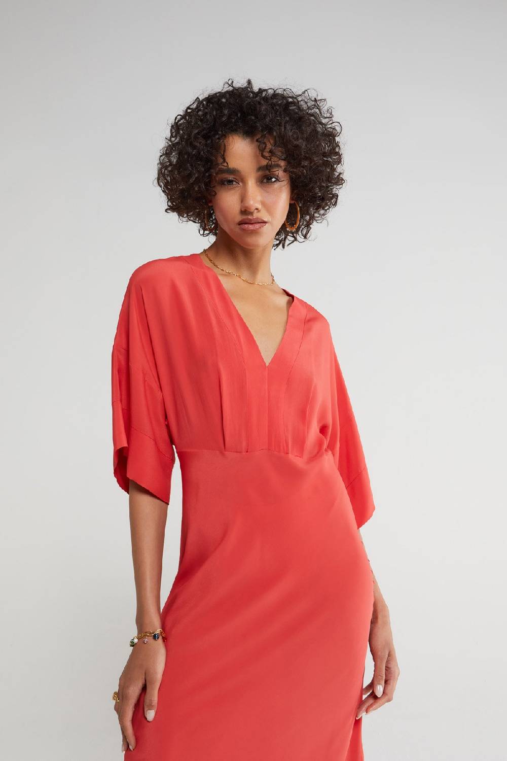 ottod'Ame Silk blend long dress Nuova