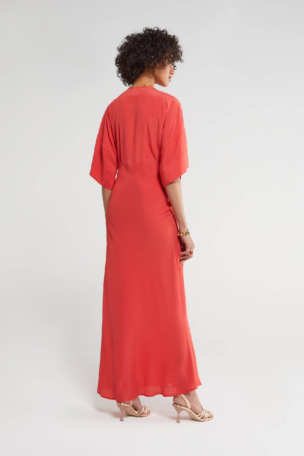 ottod'Ame Silk blend long dress Nuova