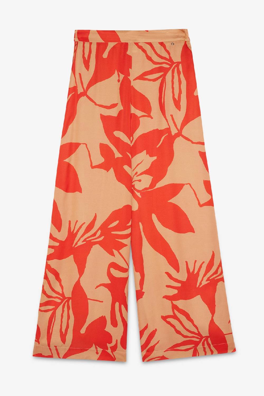 ottod'Ame Printed viscose trousers In Linea