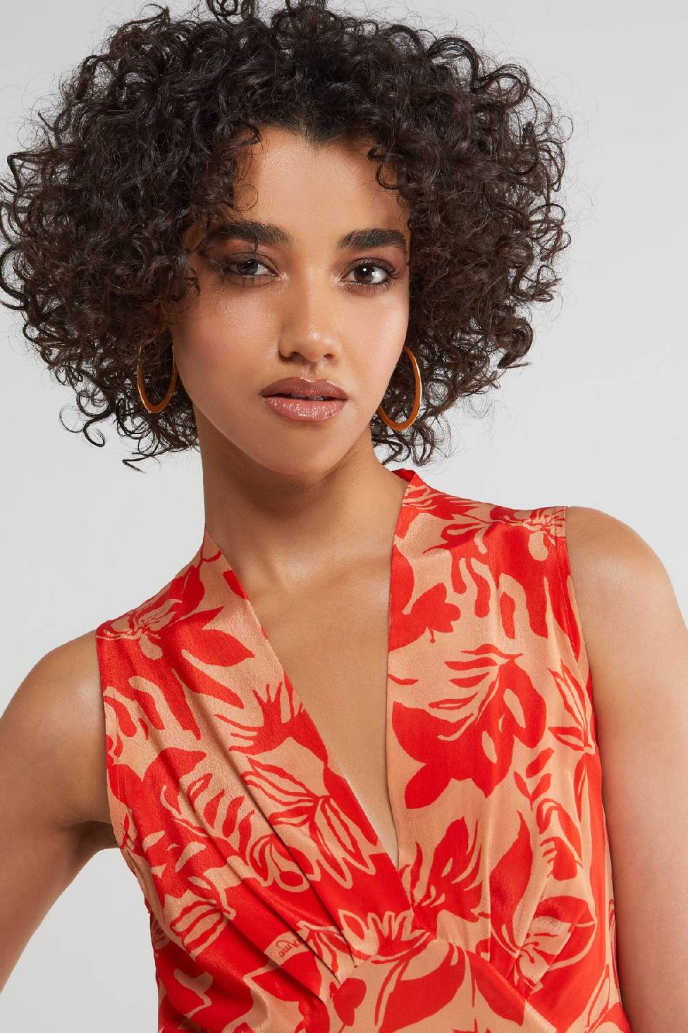 ottod'Ame Printed viscose long dress Nuovo